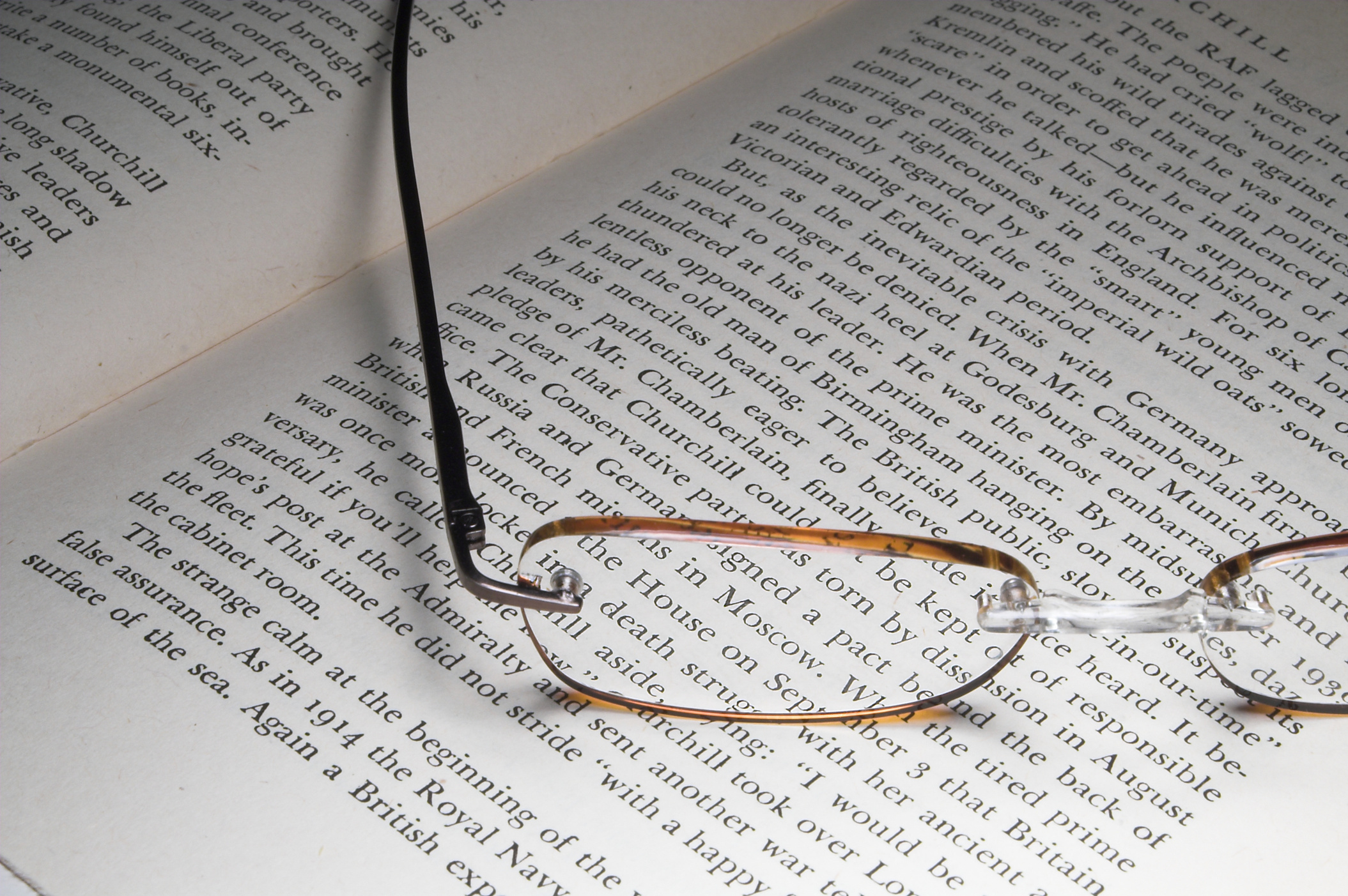 Glasses on a Book
